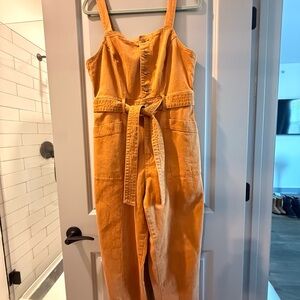 Universal Thread Tan Jumpsuit with Belt